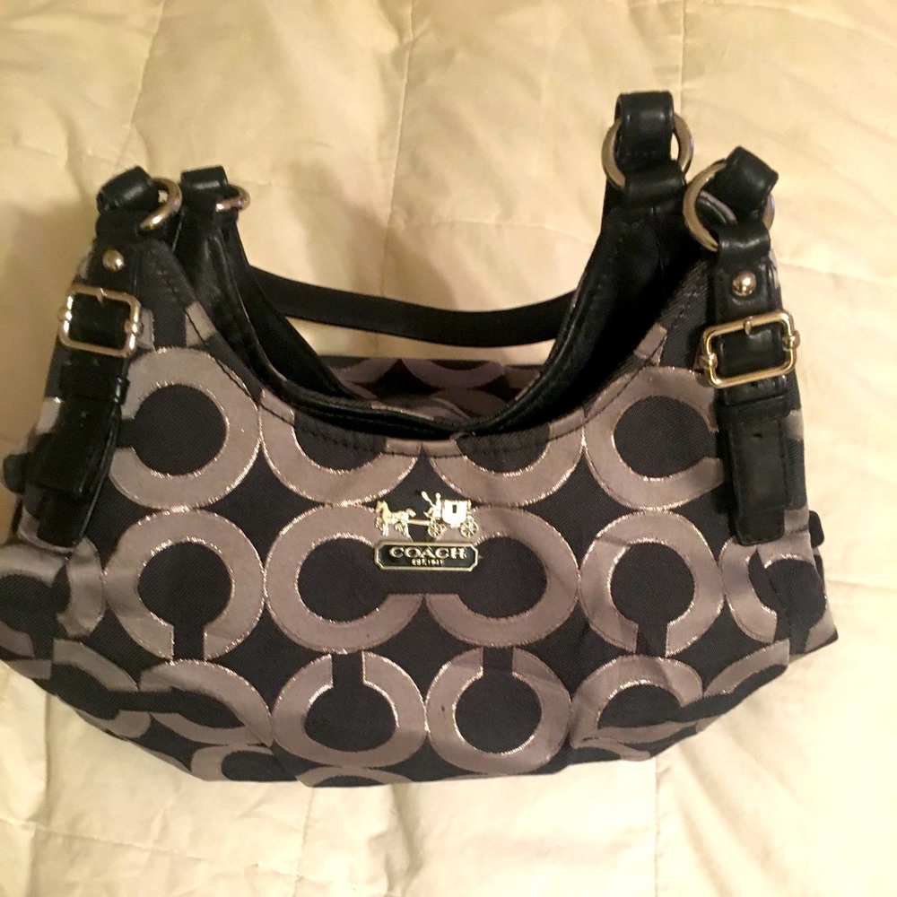 COACH MADISON MAGGIE HOBO SHOULDER-BAG HANDBAG